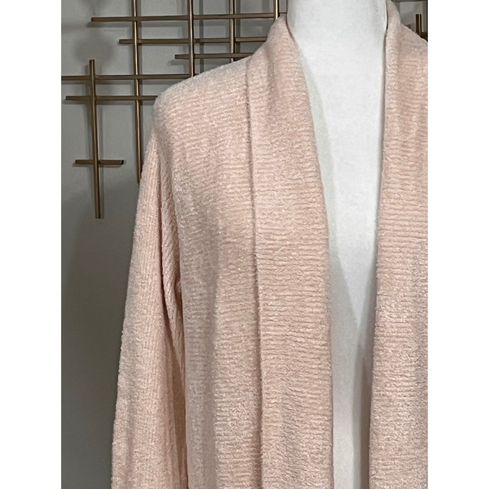 Barefoot Dreams Cozy Chic Lite Knit Cardigan Small Pockets Style BDWC L1732 - Picture 4 of 7